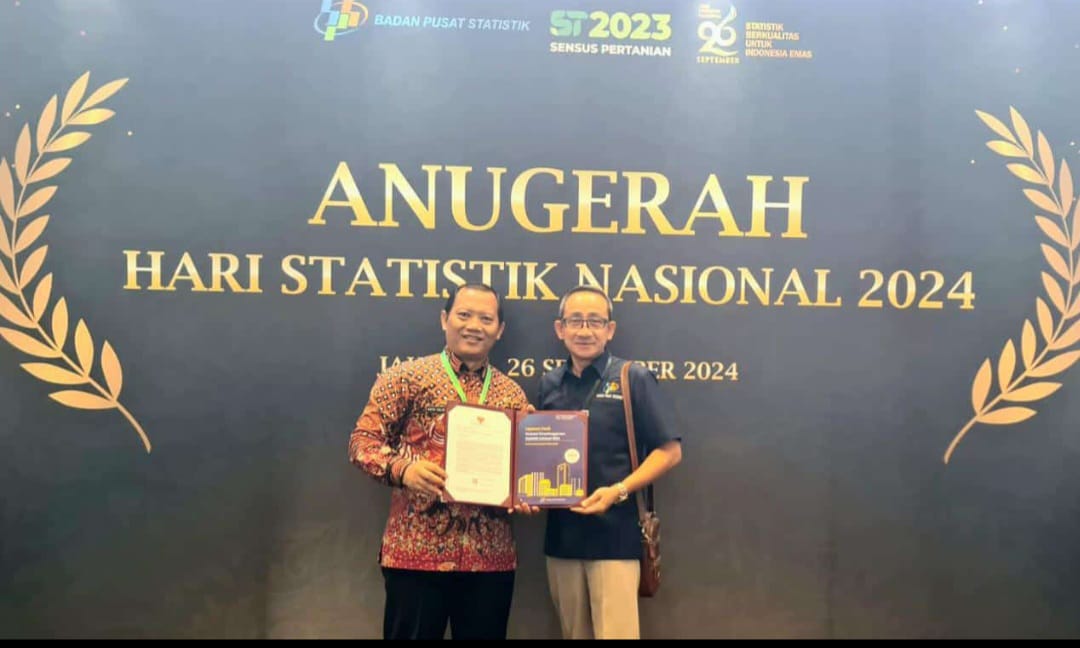 Kabupaten Majalengka Raih Anugrah Statistik dari BPS Pusat.