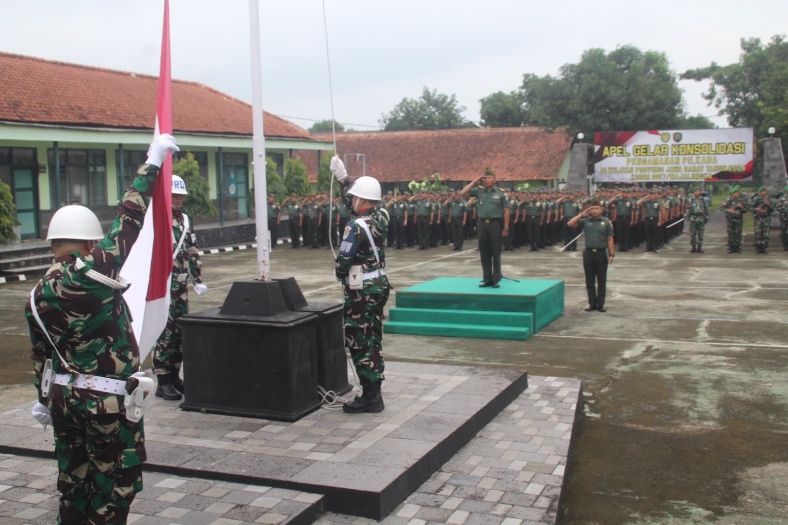 Jaga Disiplin Dan Loyalitas, Kodim 0617/Majalengka Gelar Upacara Setiap Hari Senin