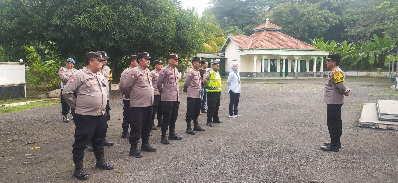 Kapolsek Kadipaten Tekankan Hindari Narkoba dan Judol dalam Apel Pagi